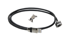 Locking Cable USB 3.1 (Conector de metal fundido)
