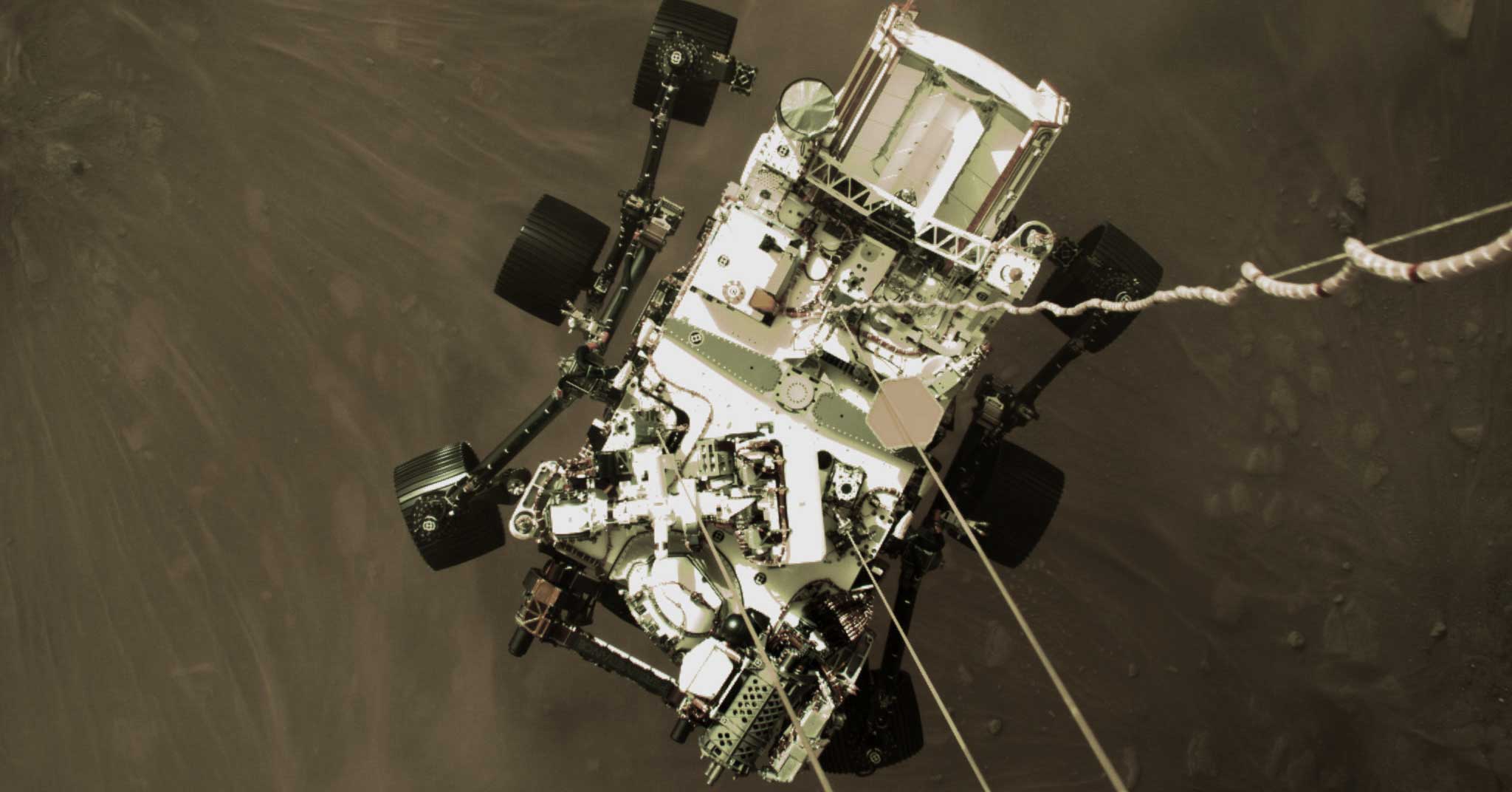 Las cámaras de visión artificial FLIR registran imágenes de alta definición del aterrizaje del rover Perseverance en Marte | Teledyne FLIR