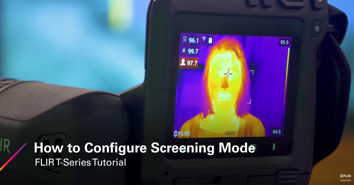 Cómo configurar el modo de detección en una cámara de la serie FLIR T | Temperatura elevada de la piel