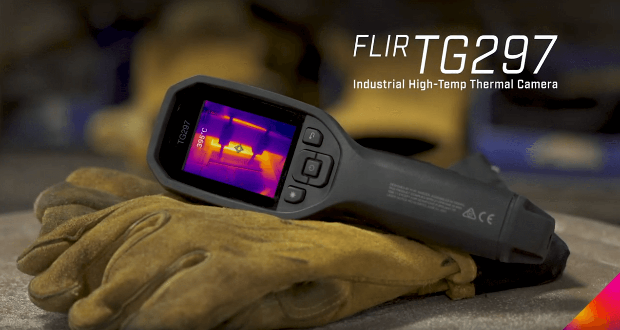 Mediciones de alta temperatura con la FLIR TG297