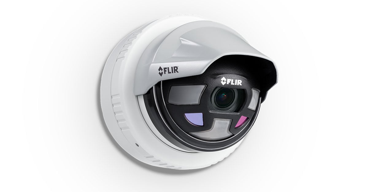Introducing Multiple FLIR Saros Dome Outdoor Perimeter Security Cameras |  Teledyne FLIR